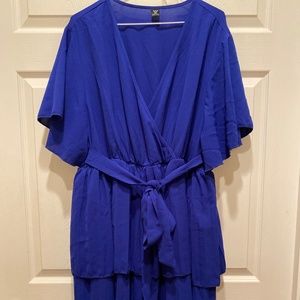 Royal blue free size 4xl(size 20)